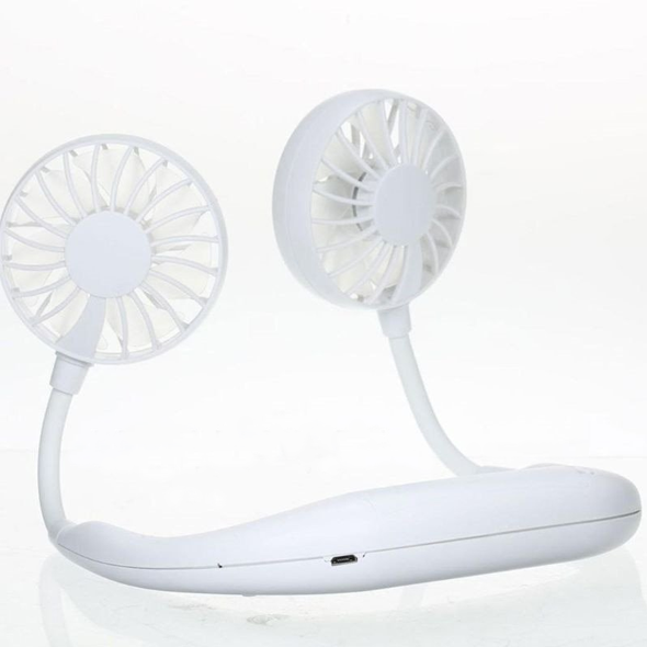 Portable Hand-free Neckband Fan