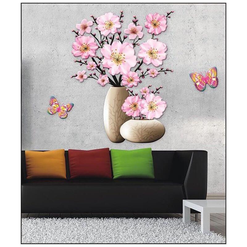 3D Stereo Flower Wall Sticker