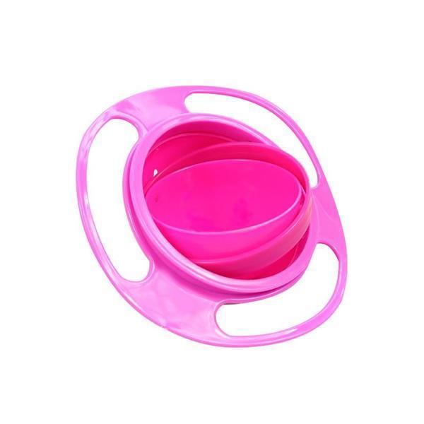 360-degree rotating leak-proof bowl