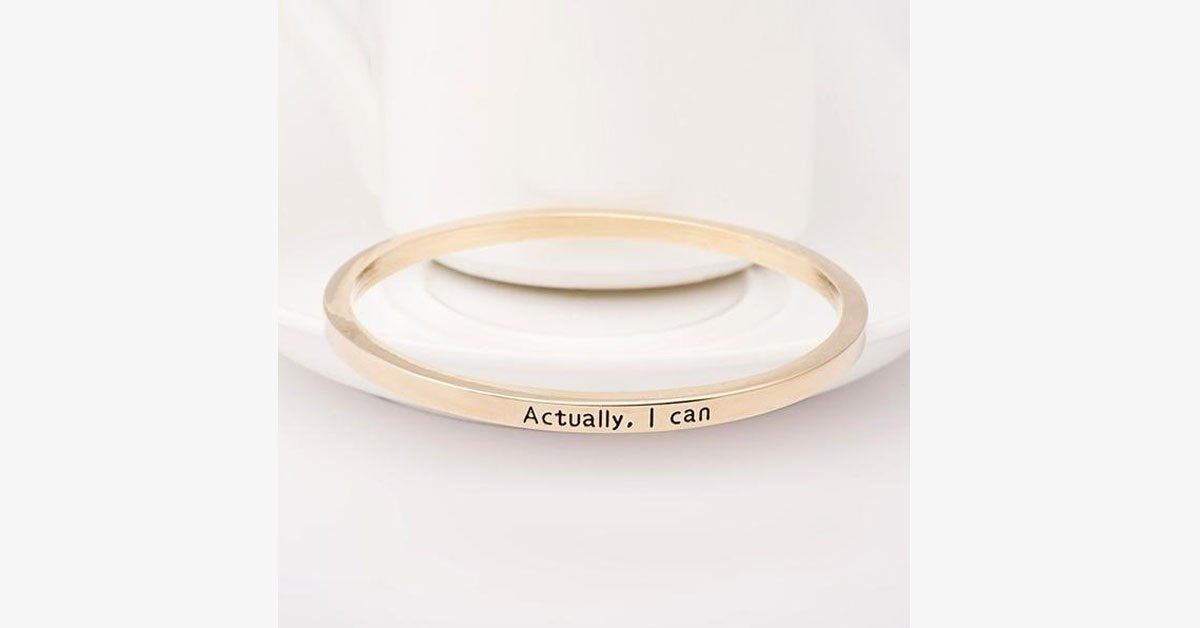 Actually I Can Bangle