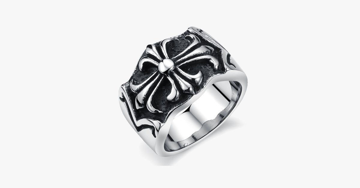 Cross Men's Ring