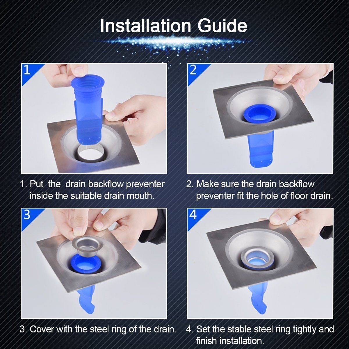 Deodorant Floor Drain