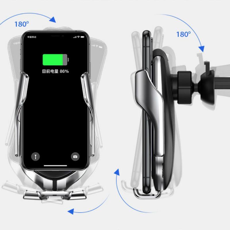 Car-Mounted Mobile Phone 15W Wireless Charging,Infrared Automatic Sensing