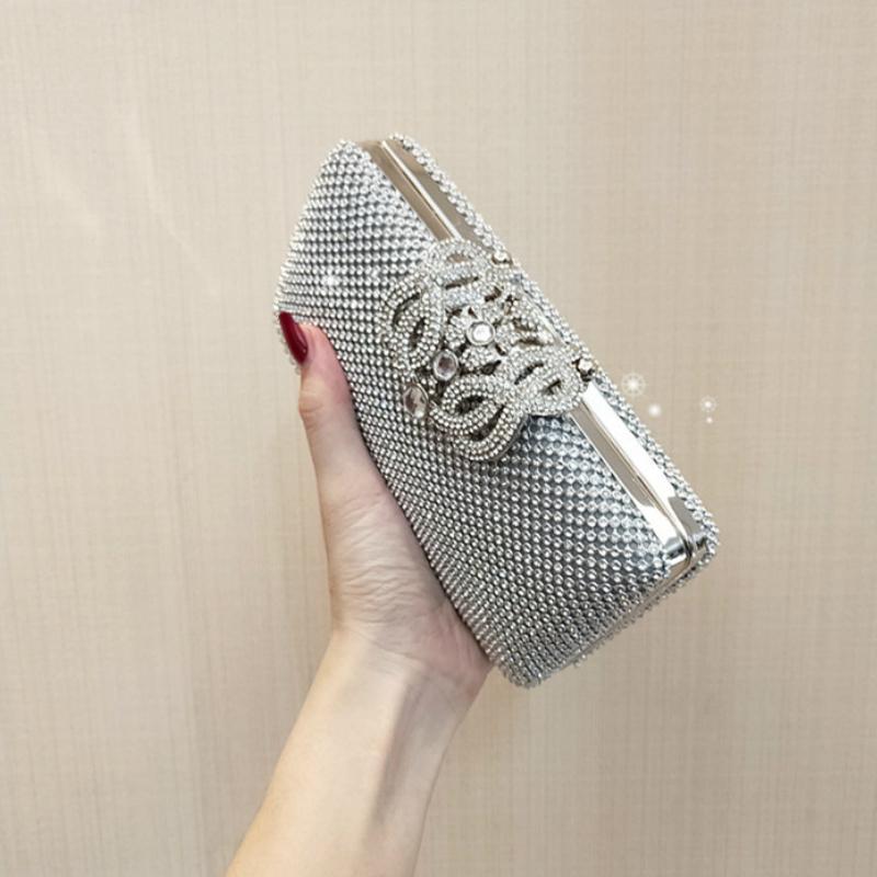 Crown Evening Clutch Bag,Diamond Bag