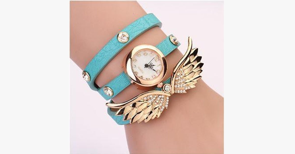 Angel Wing Wrap Watch