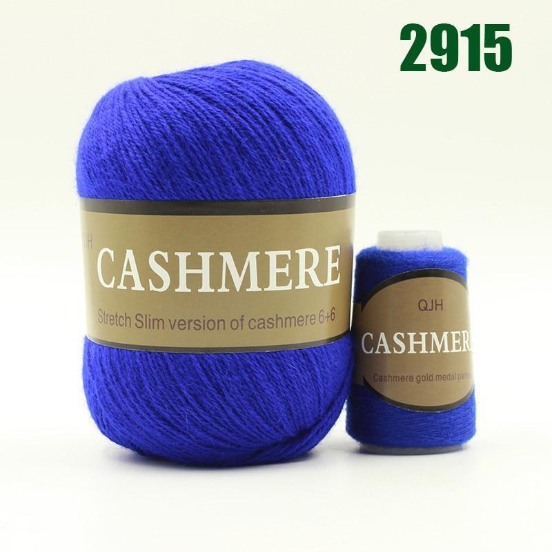 100% Mongolian Cashmere Hand-Knitted Yarn