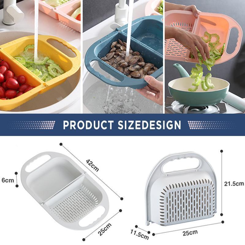 Creative Folding Multifunctional Drain basket