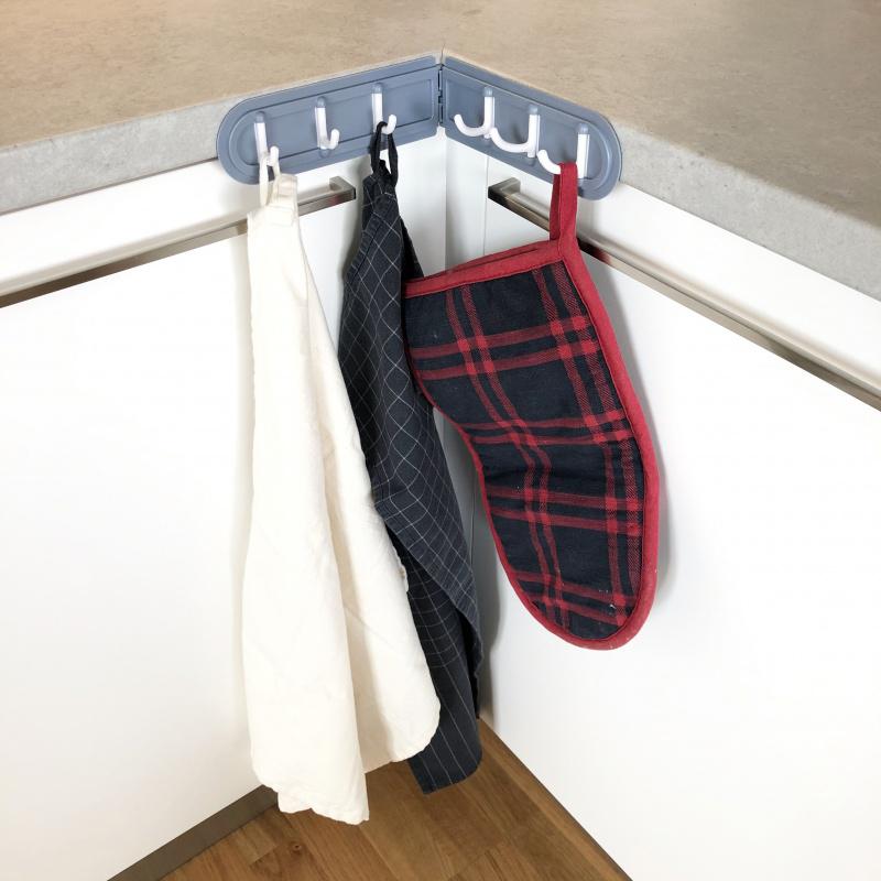 6 Hooks Corner Hanger