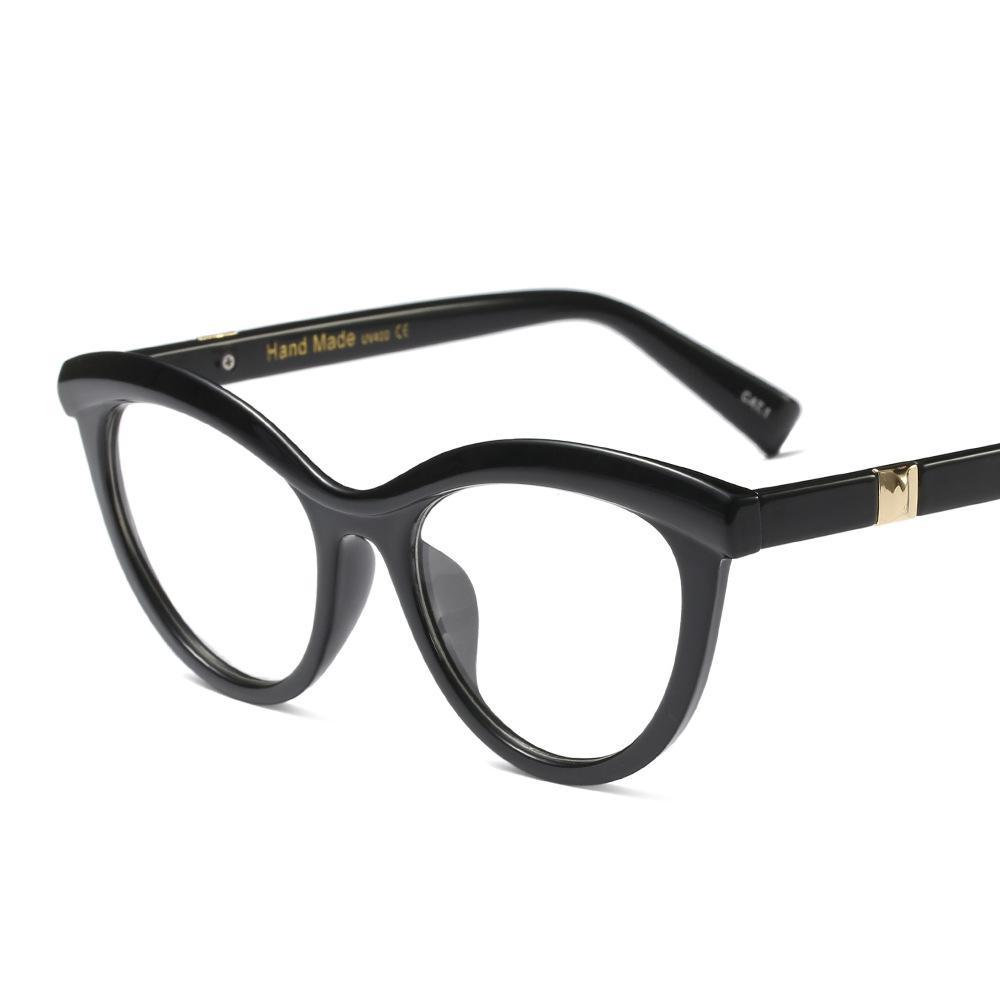 Amber Ultra Light Glasses Frame With Clear Lens