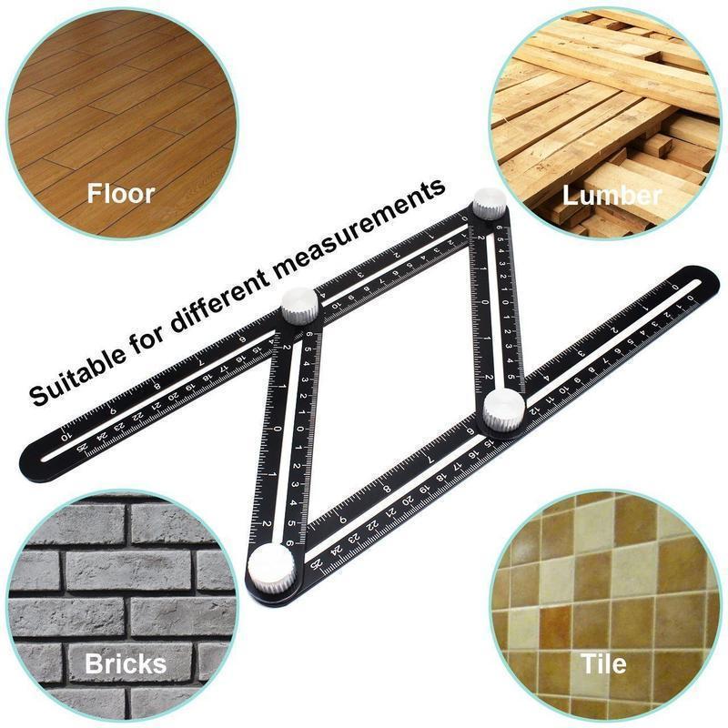 Angle Layout Measuring Ruler