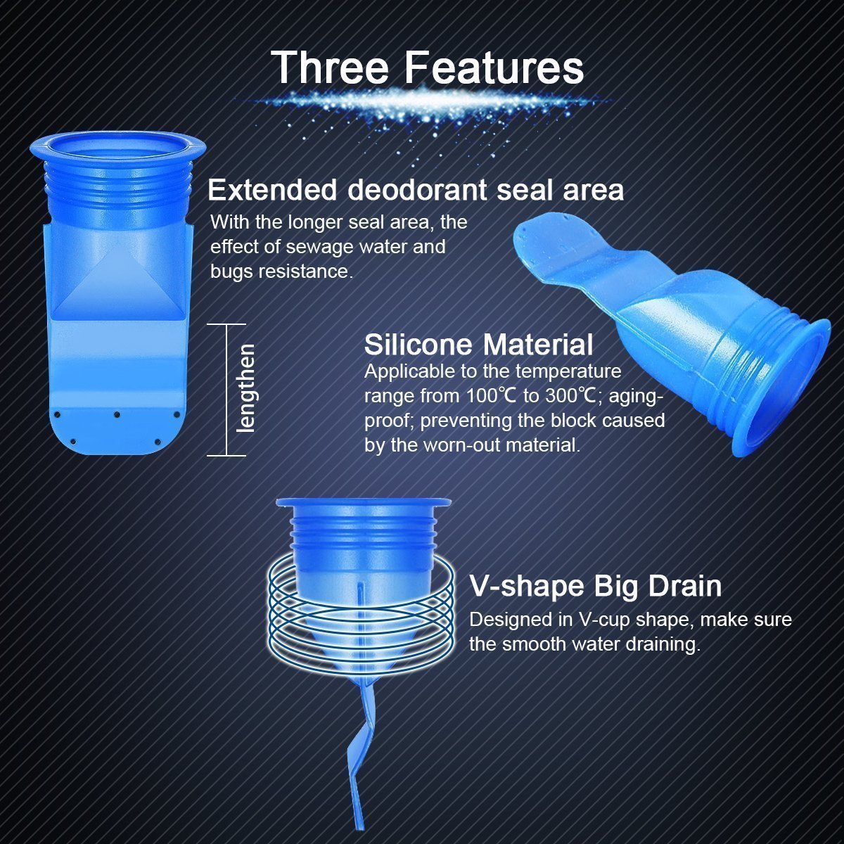 Deodorant Floor Drain