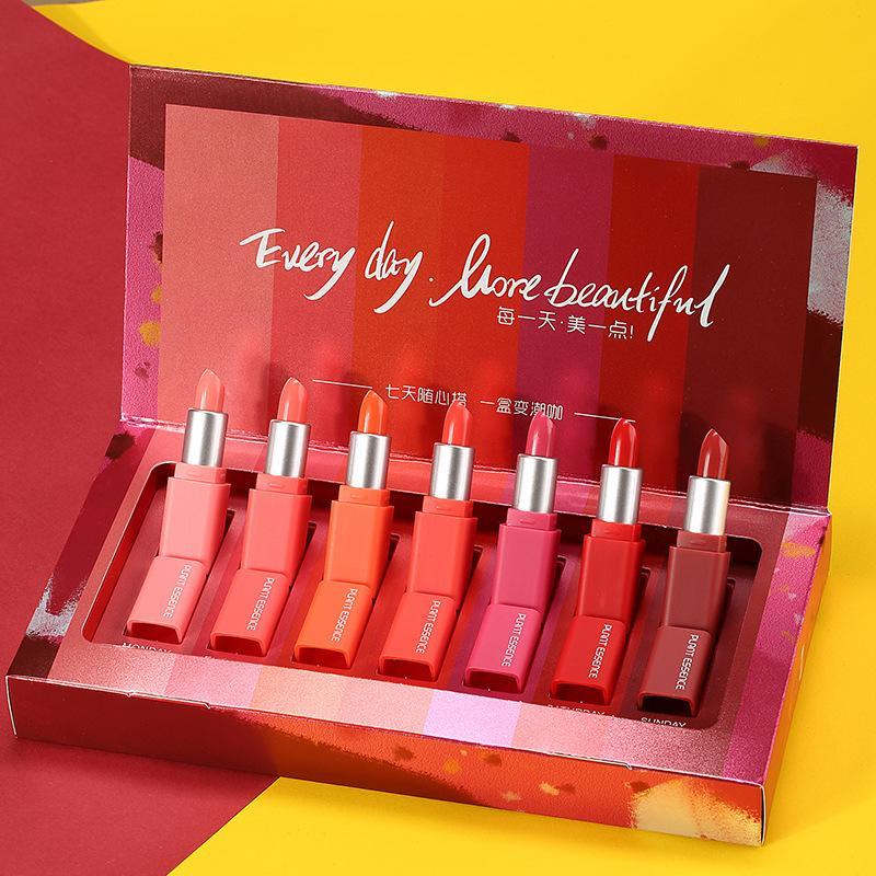 7-Day Multicolor Lipstick Set