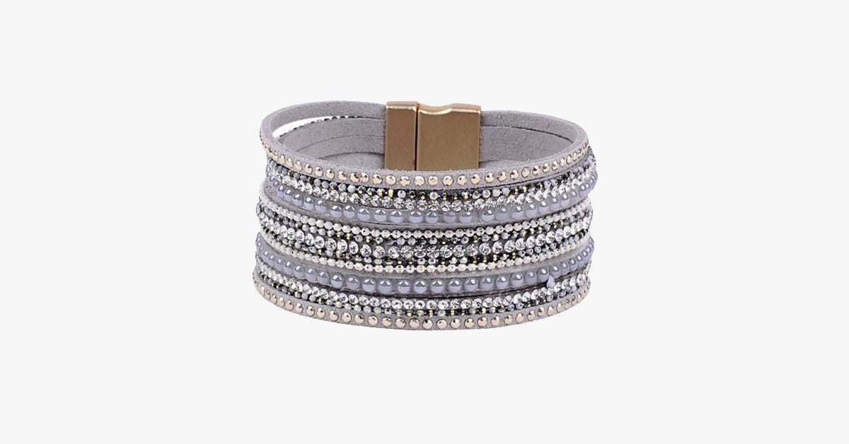 Crystal Wrap Bracelet