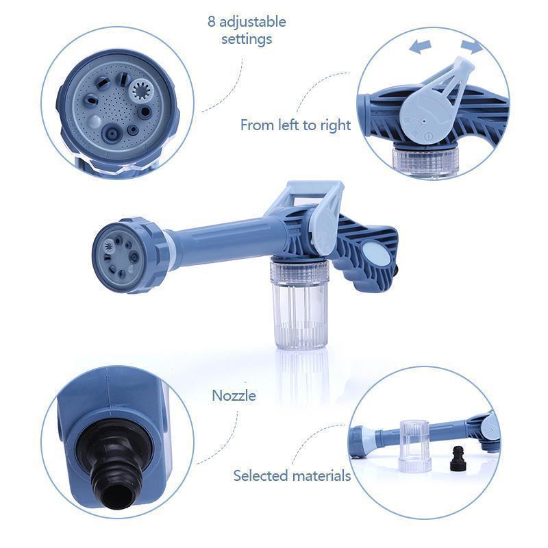 8 in 1 Multifunctional Sprinkler Car Washing Gun