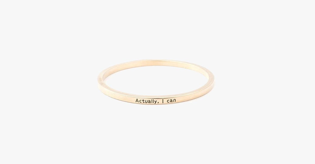 Actually I Can Bangle