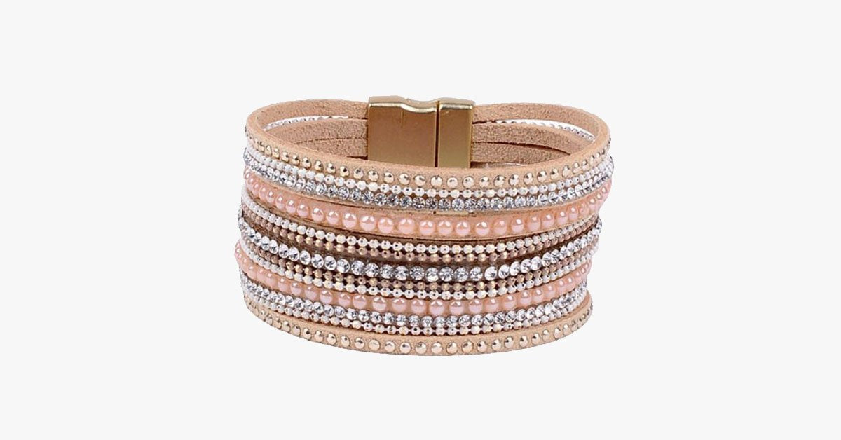 Crystal Wrap Bracelet