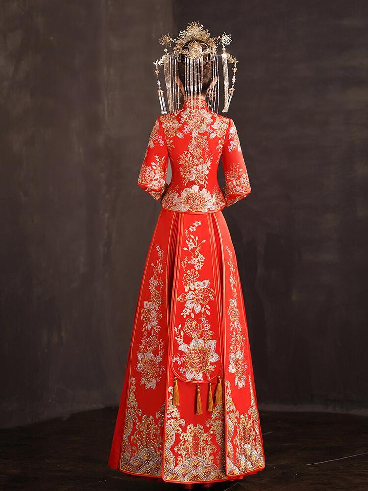 Chinese Style Cheongsam,Bride Wedding Dress