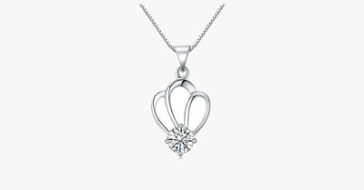 Crown Silver Pendant