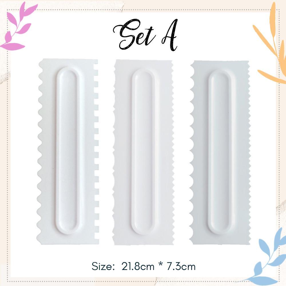 Cake Icing Comb (Set of 3)
