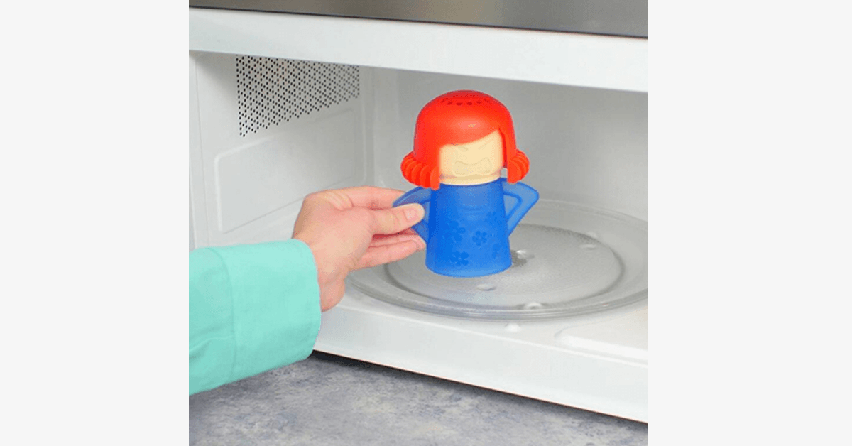 Angry Mama Microwave Oven Steam Cleaner