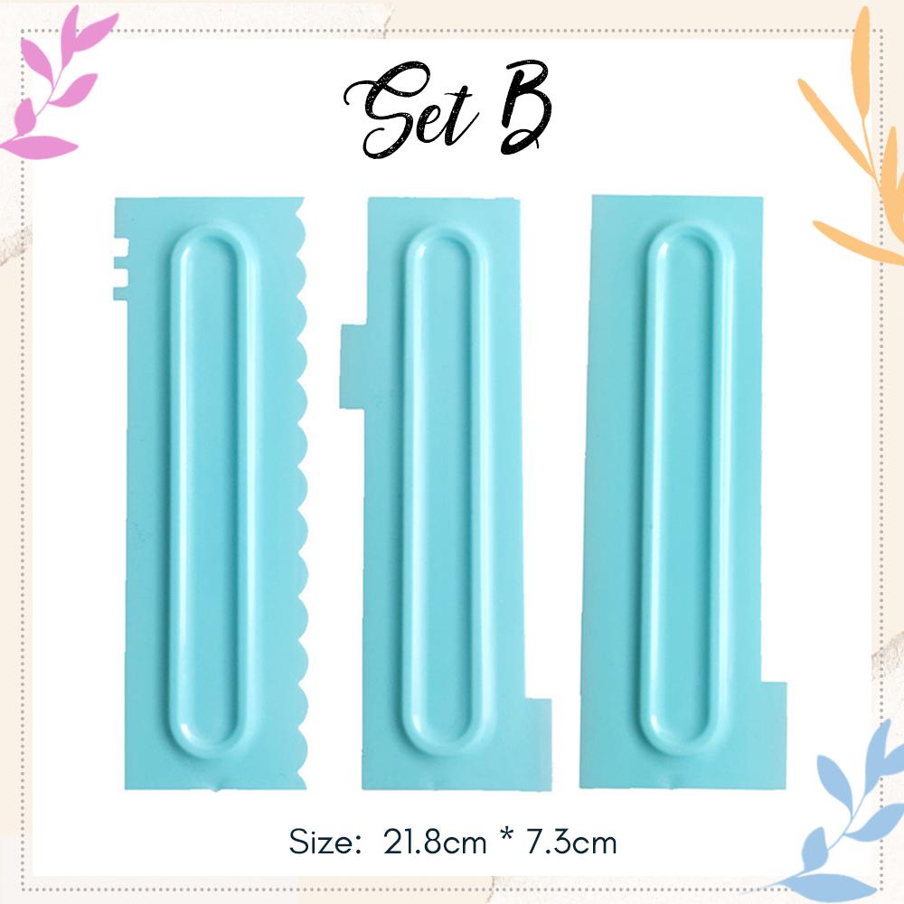 Cake Icing Comb (Set of 3)