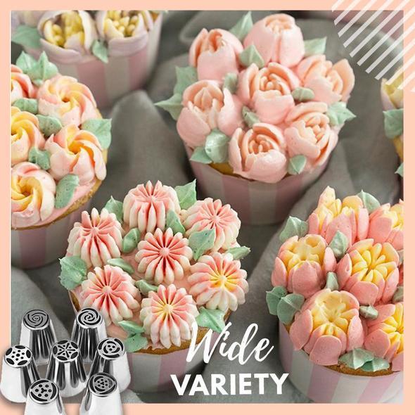 Russian Tulip Icing Nozzles Set