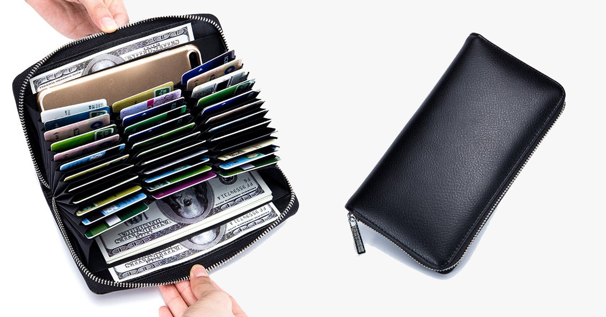 36 Card Slots Card Holder Long Wallet