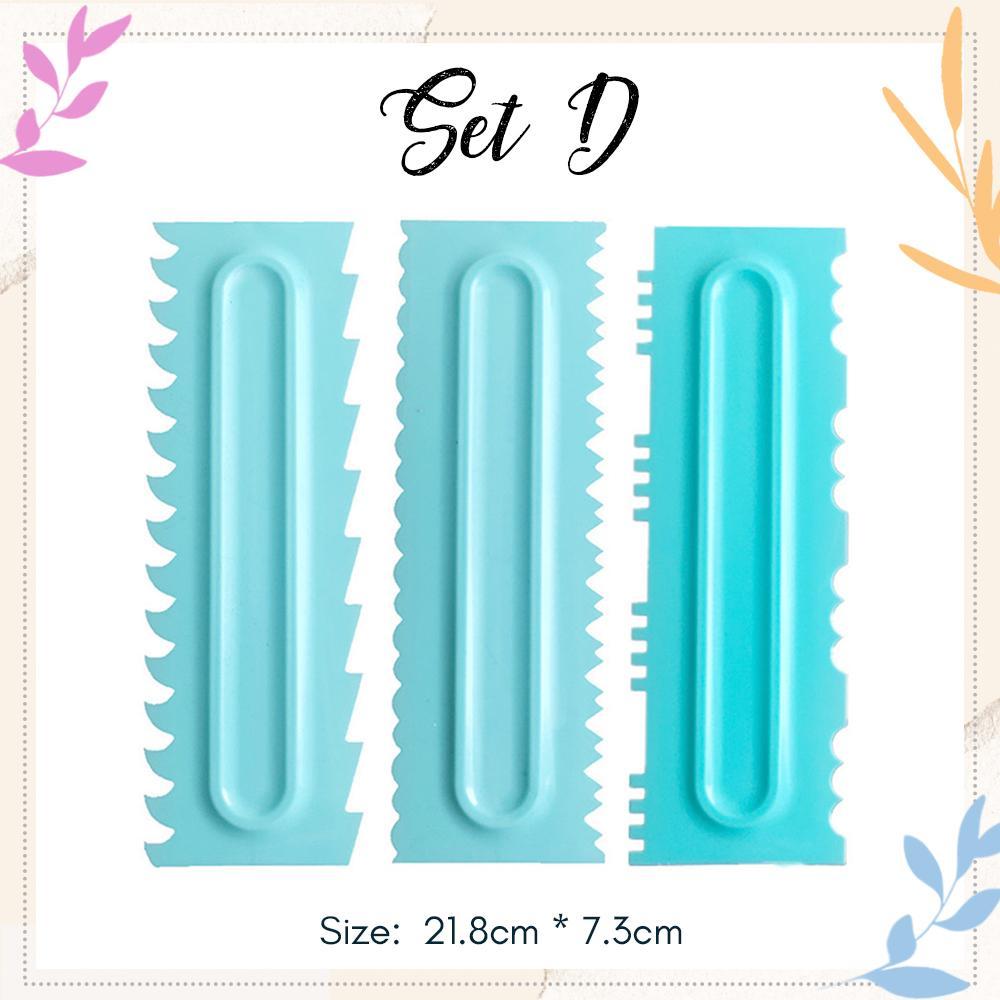 Cake Icing Comb (Set of 3)