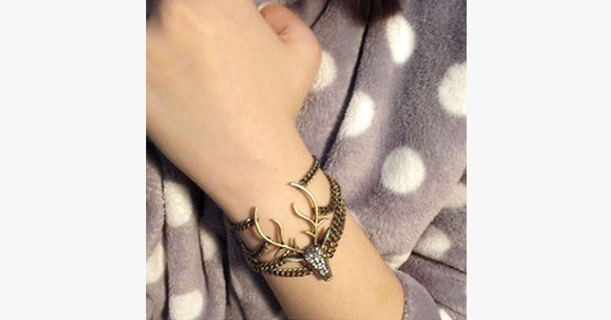 Deer Vintage Bracelet