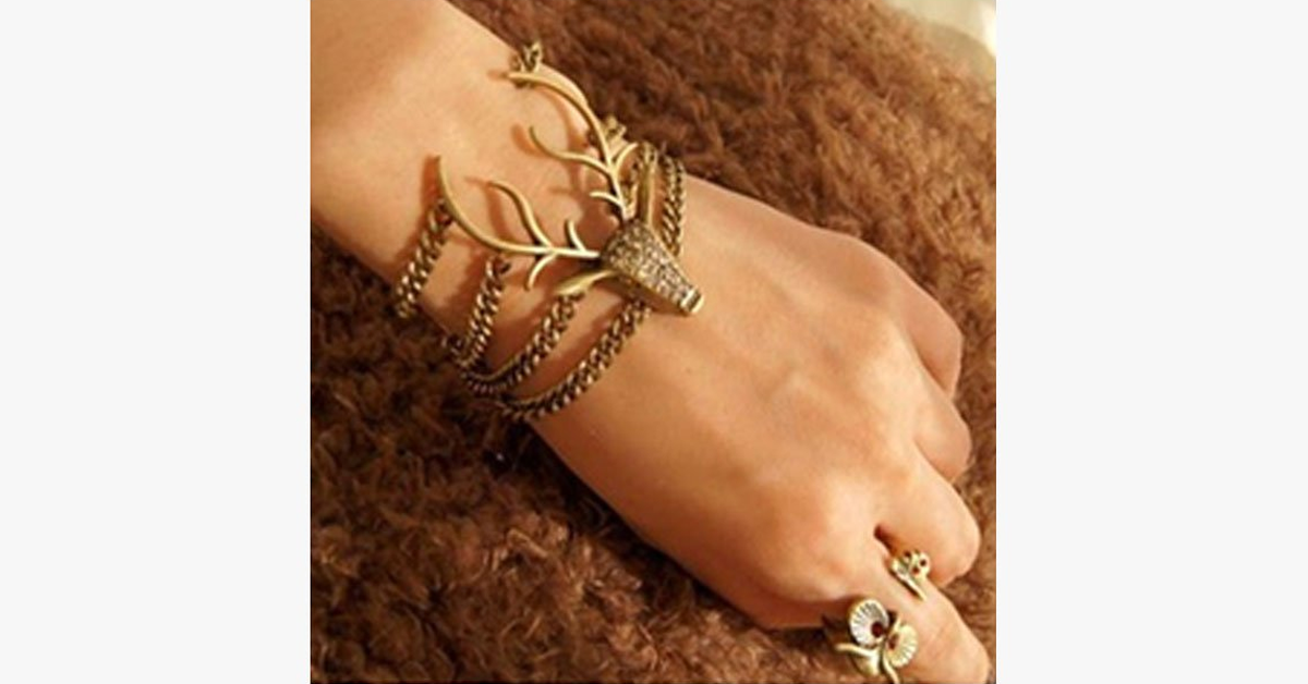 Deer Vintage Bracelet