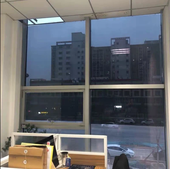 Anti-glare anti-peeping heat insulation film
