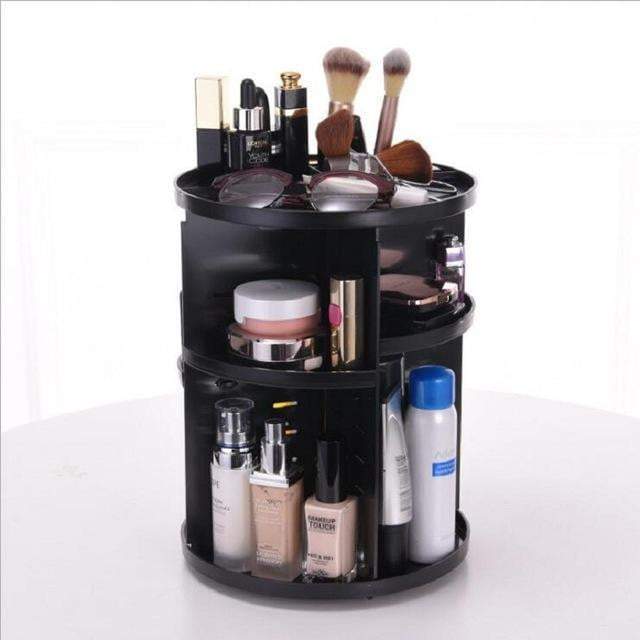 360° Rotating Makeup Organizer