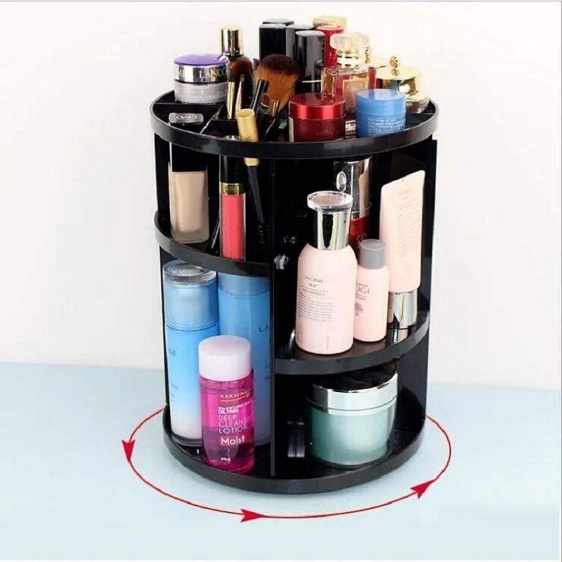 360° Rotating Makeup Organizer