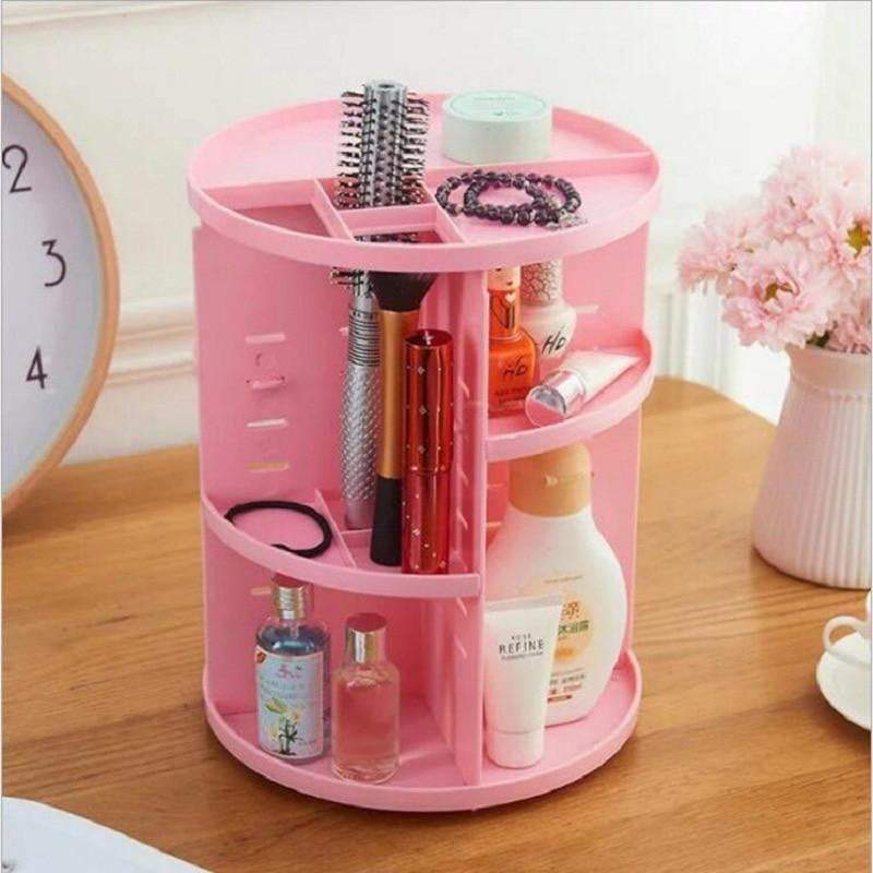 360° Rotating Makeup Organizer