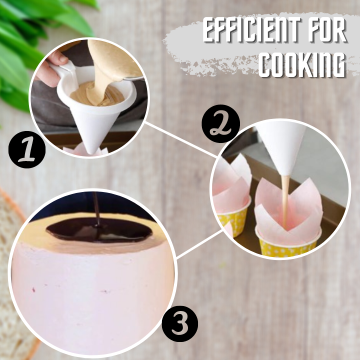 Adjustable Baking Icing Funnel