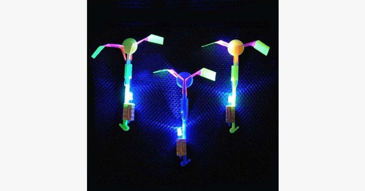 Arrow Helicopter Flying Toy with LED