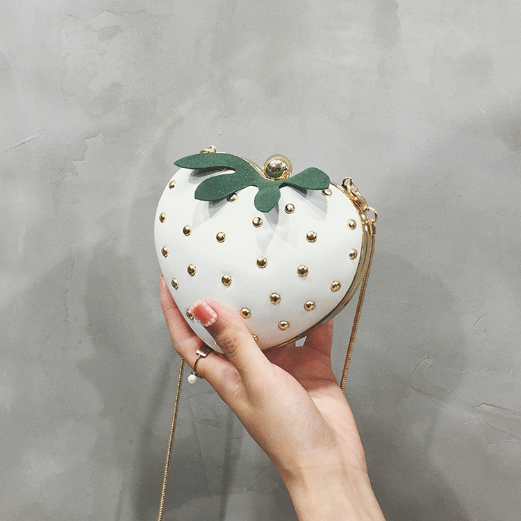 Advanced Mini Small Bag,Fresh Korean Style Strawberry Messenger Bag