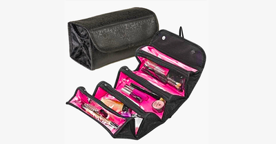 Roll and Go Travel Cosmetic Bag – Travel Like A Pro!