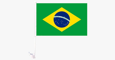 Brazil Flag Car Pole Decoration – Make Your Car Say you’re Patriotic!