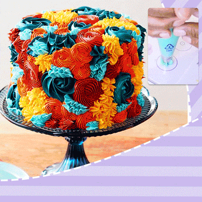Cake Decorating Practice Set