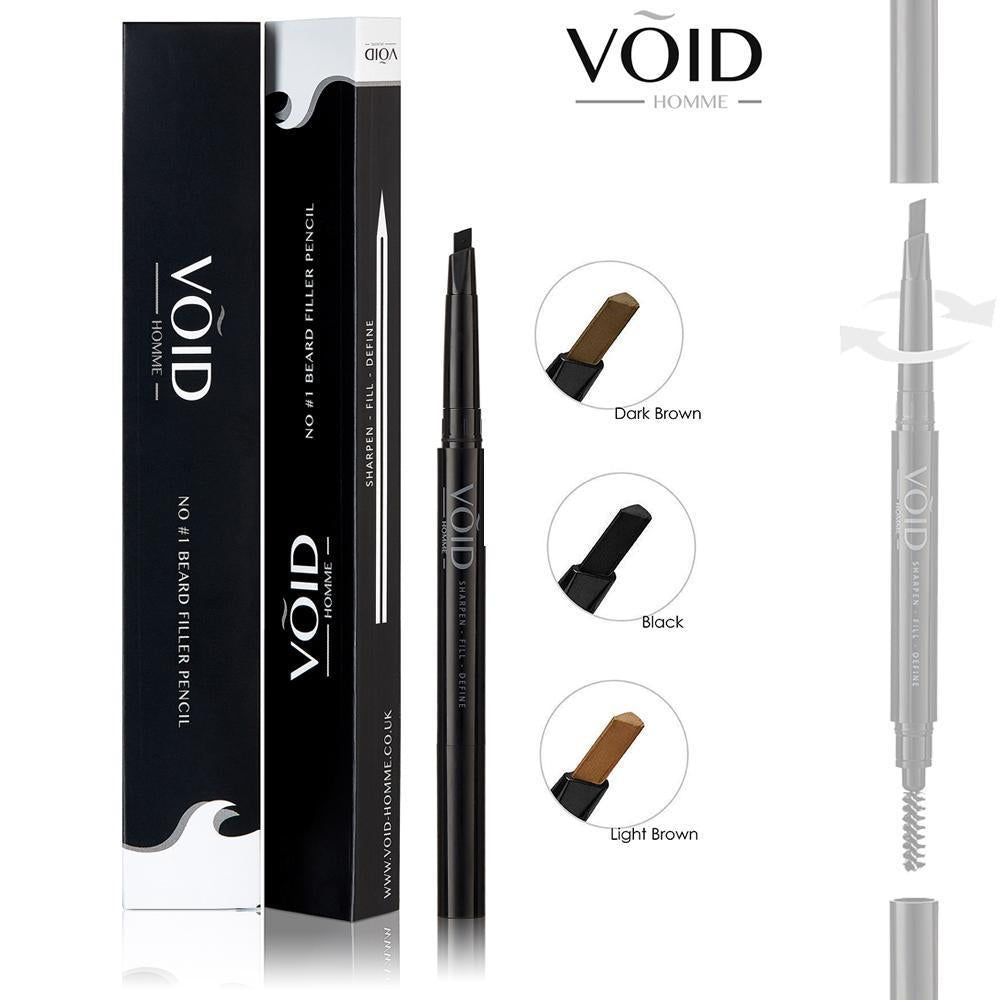 Adjustable 2-Sided Beard Filler Pencil for All Facial Hair