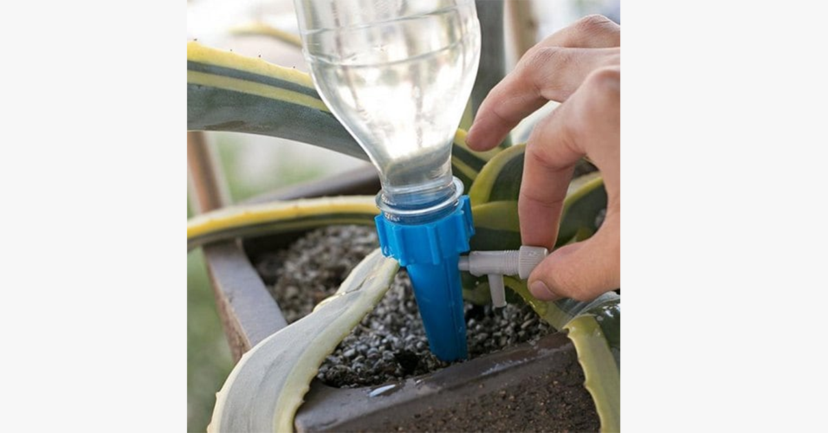 12 Pc- Adjustable Watering Dripper Irrigation Device