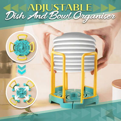 Adjustable Dish And Bowl Organiser