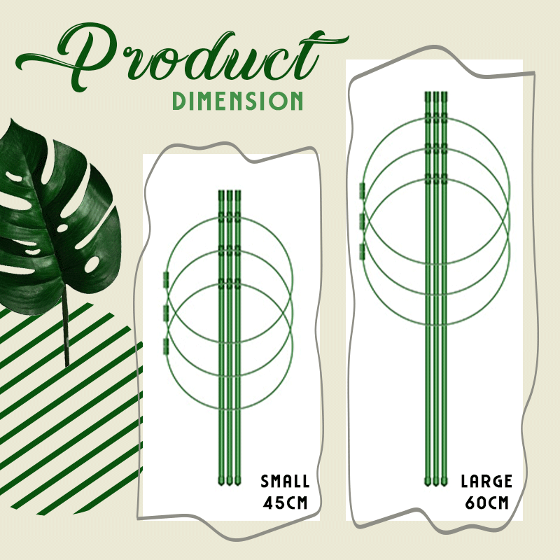 Adjustable Plant Supports Cages