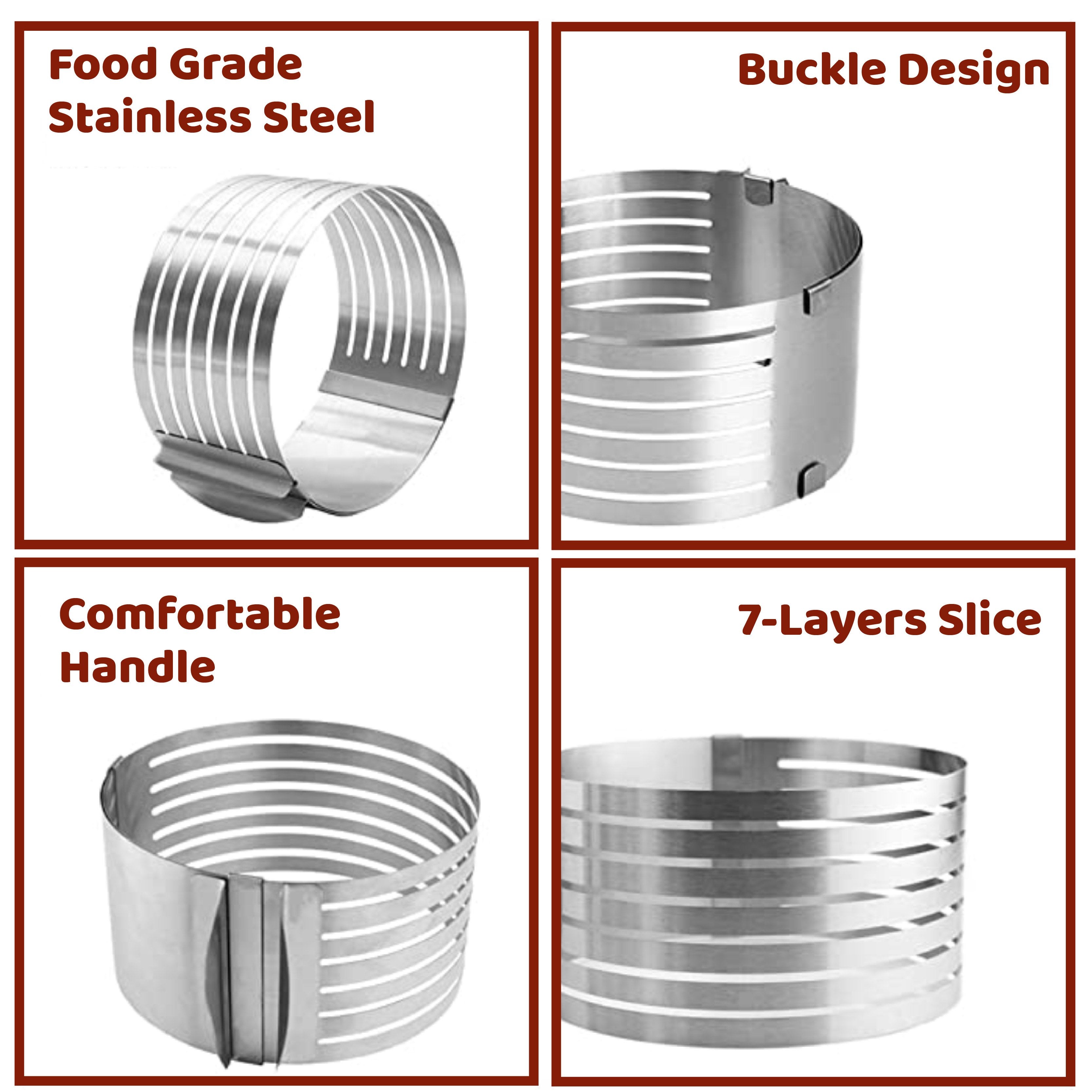 Adjustable Steel Cake Slicer