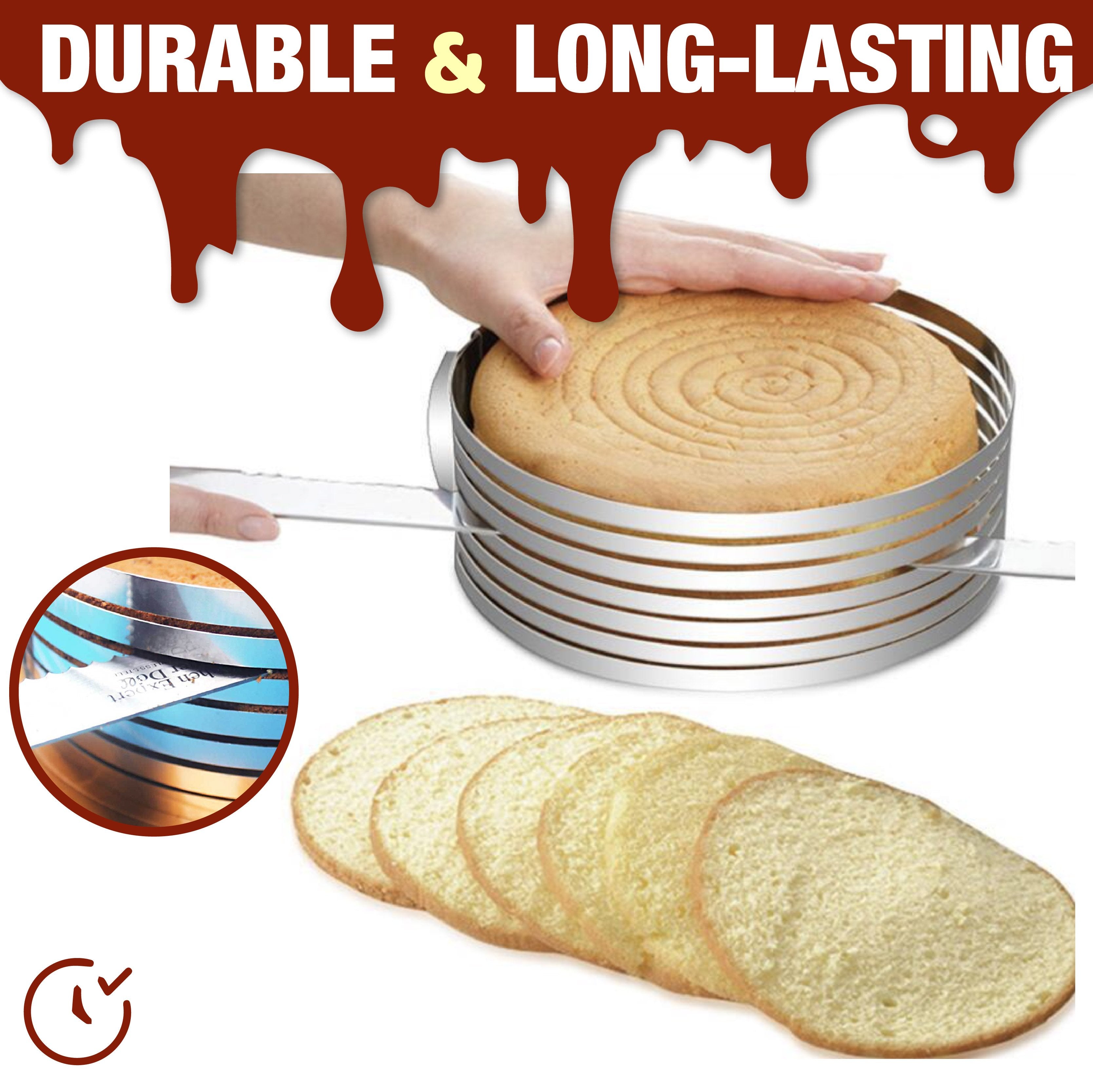 Adjustable Steel Cake Slicer