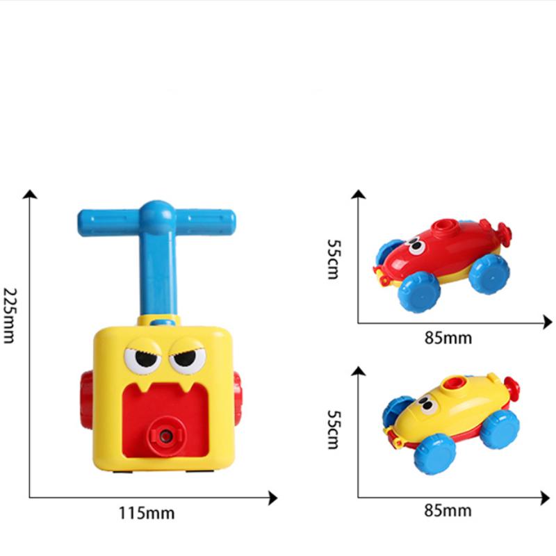 Children's Air-Powered Balloon Car