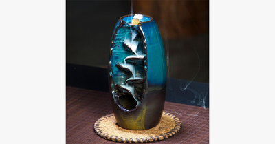 Aromatherapy Mountain Waterfall Incense Burner