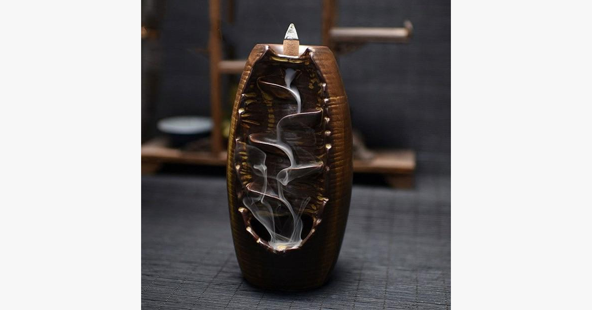 Aromatherapy Mountain Waterfall Incense Burner