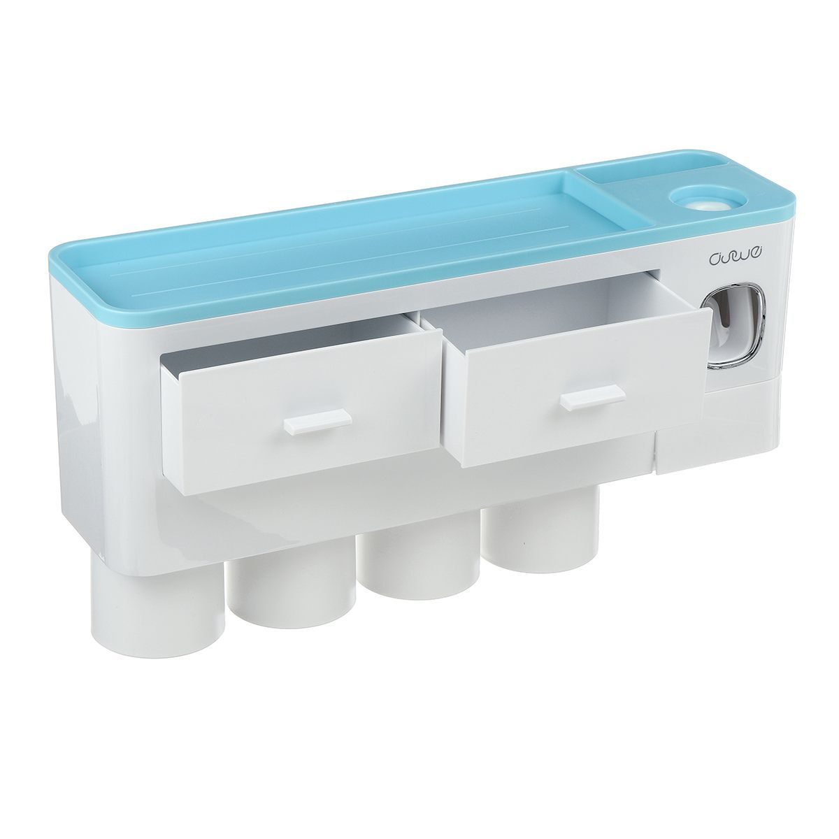 Automatic Toothpaste Dispenser With Magnetic Cups